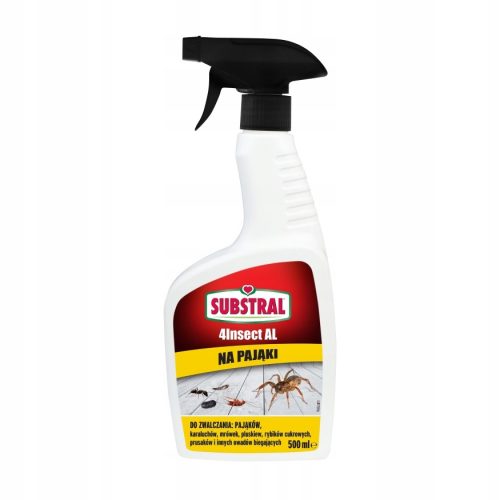  Raspršivač, aerosol protiv žohara, mrava, pauka, stjenica, srebrnih ribica Substral 0,6 kg 500 ml