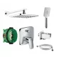 Hansgrohe Logis ugradbena slavina za kadu krom + 6 drugih proizvoda