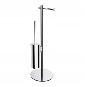 OMNIRES MODERN PROJECT stalak za papir i WC četku, krom