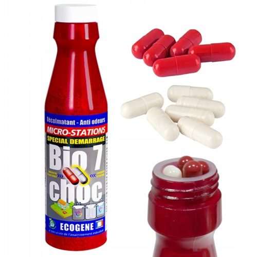 GRAF&SOTRALENTZ Biopreparat BIO7 CHOC Starter za uređaje za pročišćavanje otpadnih voda s aeracijom