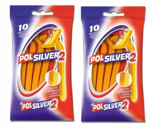 BRIJAČI ZA JEDNOKRATNU UPOTREBU POLSILVER 2 x 10