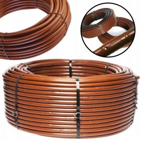   Sustav navodnjavanja kap po kap - Linija za kapanje 16 mm 100 m Brončano Super UČINKOVITO crijevo za kapanje