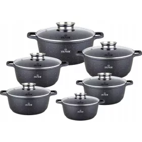 Zilner PREMIUM SWISS aluminijski set lonaca, 12 kom.