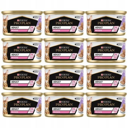  PRO PLAN Adult Delicate Wet mousse od hrane za mačke s puretinom 85 g
