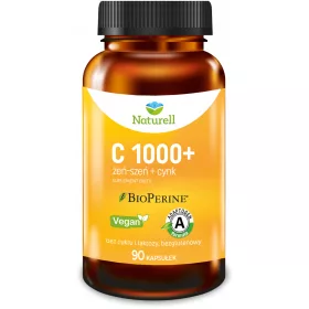  Naturell C 1000+ Suplement Dijetni s 90 kapsula za Imunitet i Vitalnost