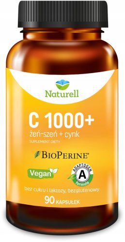 Naturell C 1000+ Suplement Dijetni s 90 kapsula za Imunitet i Vitalnost