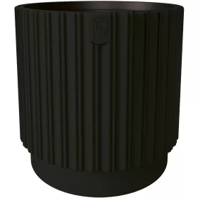   Form-Plastična posuda za cvijeće 29 cm x 29 x 30 cm promjer 29 cm plastična crna