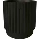 Form-Plastična posuda za cvijeće 29 cm x 29 x 30 cm promjer 29 cm plastična crna