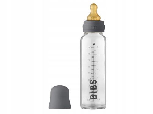BIBS staklena bočica za bebe 225ml IRON