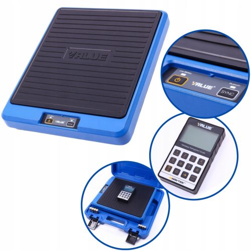 Elektronska vaga s bežičnim daljinskim upravljanjem Vrijednost VRS-120i-01 120 kg