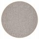 OKRUGLI TEPIH OD UŽETA PROMJER 300 CM NATURE BEIGE KRUG