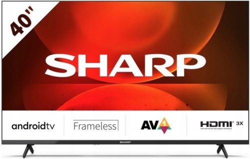  Sharp 40FH2EA 40" LED TV 1920x1080 Full HD Android TV Dolby Digital