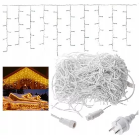    Svjetlosna zavjesa Božićne lampice ledenice 300LED FLASH 201 - 300 lampica