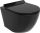 Hamberger Nyx Slim WC daska, crni duroplast