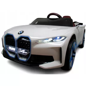 Električni BMW Cabrio za djecu bijele boje