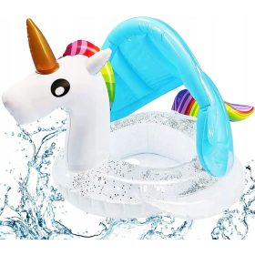 KRUŽNIK ZA BEBE SA DASOM U OBLIKU JEDNOROGA