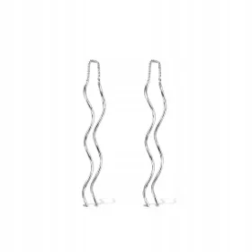 Srebrne spiralne naušnice