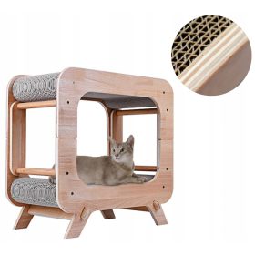 Veliki drapak za mačke Regmag, sofa na dva kata, karton