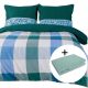 Posteljina Darymex poplun 160cm x 200 jastuk 70x80cm 3 komada + plahta Darymex flanel 160x200 cm