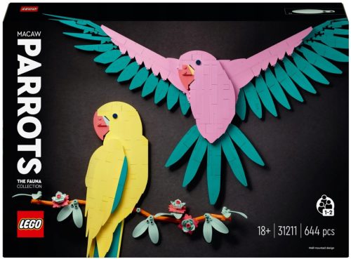 LEGO Art Kolekcija Životinja Papiga Ara 31211