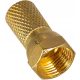  F UTIKAČ ZA CU GOLD FKA VAYOX KOAKSIJALNI ANTENSKI KABEL 6,8 mm - 10 KOM.