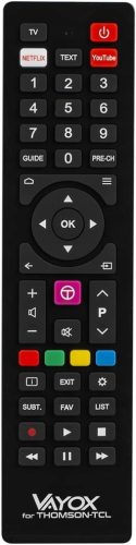  UNIVERZALNI DALJINSKI UPRAVLJAČ ZA THOMSO TCL TV SVI MODELI SMART NETFLIX 4K VAYOX