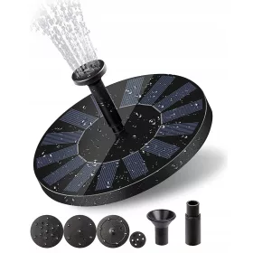 Plutajuća fontana solarna za vrt