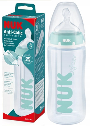 NUK Bočica FC+ 300ml s Anti-Colic Sustavom i Senzorom Temperature