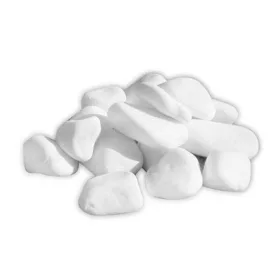 Šljunak, kamenje za vrt - Bijelo kamenje za vrt 25 kg