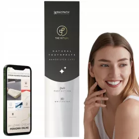   RAYPATH IZBJELJUJUĆA PRIRODNA ZUBNA PASTA S NANO SREBROM ZA OSJETLJIVE ZUBE
