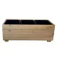 Vrtna posuda - Posuda za cvijeće 90 cm x 42 x 35 cm prirodno drvo