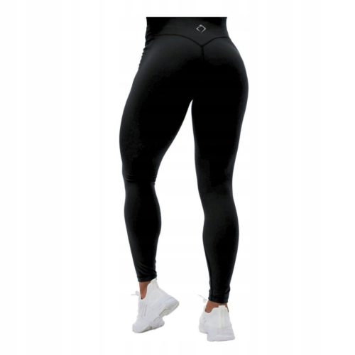  Fitness Gym Leggings High Waist - crne sportske tajice, veličina XL
