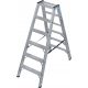 Krause ljestve 2,95 m aluminijske 2 x 6 do 225 kg
