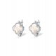 Srebrne naušnice u obliku djeteline