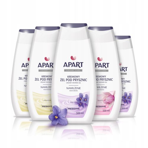 Apart Kremasti set veganskih gelova za tuširanje 5x500ml
