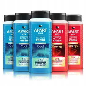 Mix Active Apart Muški Gel za Tuširanje 3u1 5x500ml