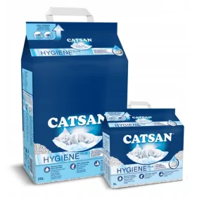 Catsan Higijenski Bentonitni Posip za Mačke 20 l + 5 l