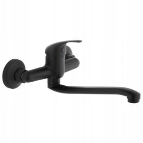 Yoka Home FIZAR zidna kuhinjska slavina, crna