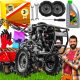 Hortmasz Profesionalna Glebogryzarka Spalinowa 10 KS 62 cm 5200 W