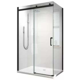   Durasan ARIA tuš kabina 120x80 NP BLACK klizna vrata 120 x 80 cm