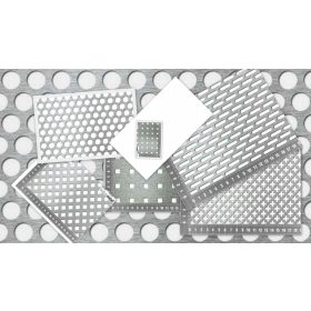 Perforirani čelični lim debljine 3 mm 1000x1000
