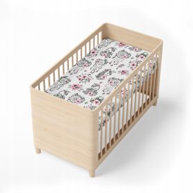    Plahta za krevetić 120x60 s elastičnom trakom, pamuk UZORE