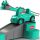 Doloni Ride-On sa toboganom Tirkizna staza 3m 01491/2