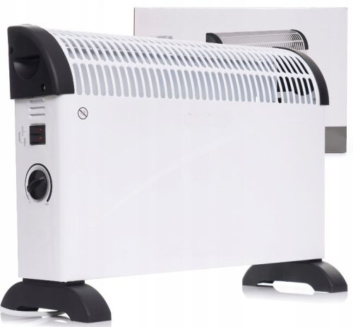 Električni konvektor s termostatom, snage 2000 W
