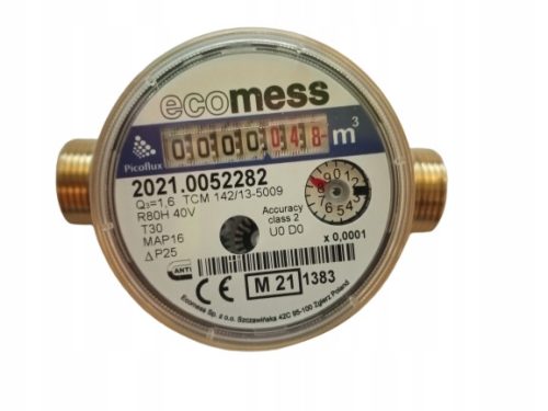 Ecomess M9021 vodomjer 1/2" za hladnu vodu