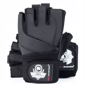 RUKAVICE ZA FITNES, ANTISLIP, DUGI VELCRO BUSHIDO L