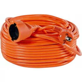   FORTRADE vrtni produžni kabel 50 m, 1 kom utičnice, narančasti