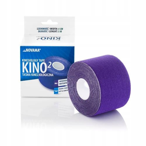 Kinezio traka Novama KINO 2 5m x 5cm ljubičasta