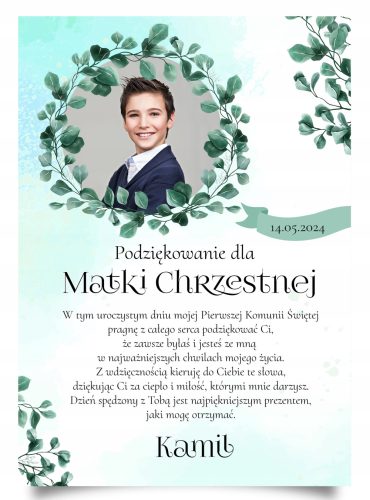 HVALA KUMOVIMA, DJEDOVIMA, BAKAMA NA PRIČESTI A4 [W]