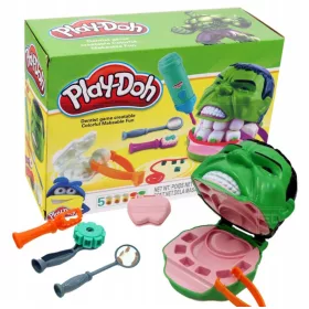 HULK Play-Doh Dentist 5 tuba SET ZA DJECU NA POKLON